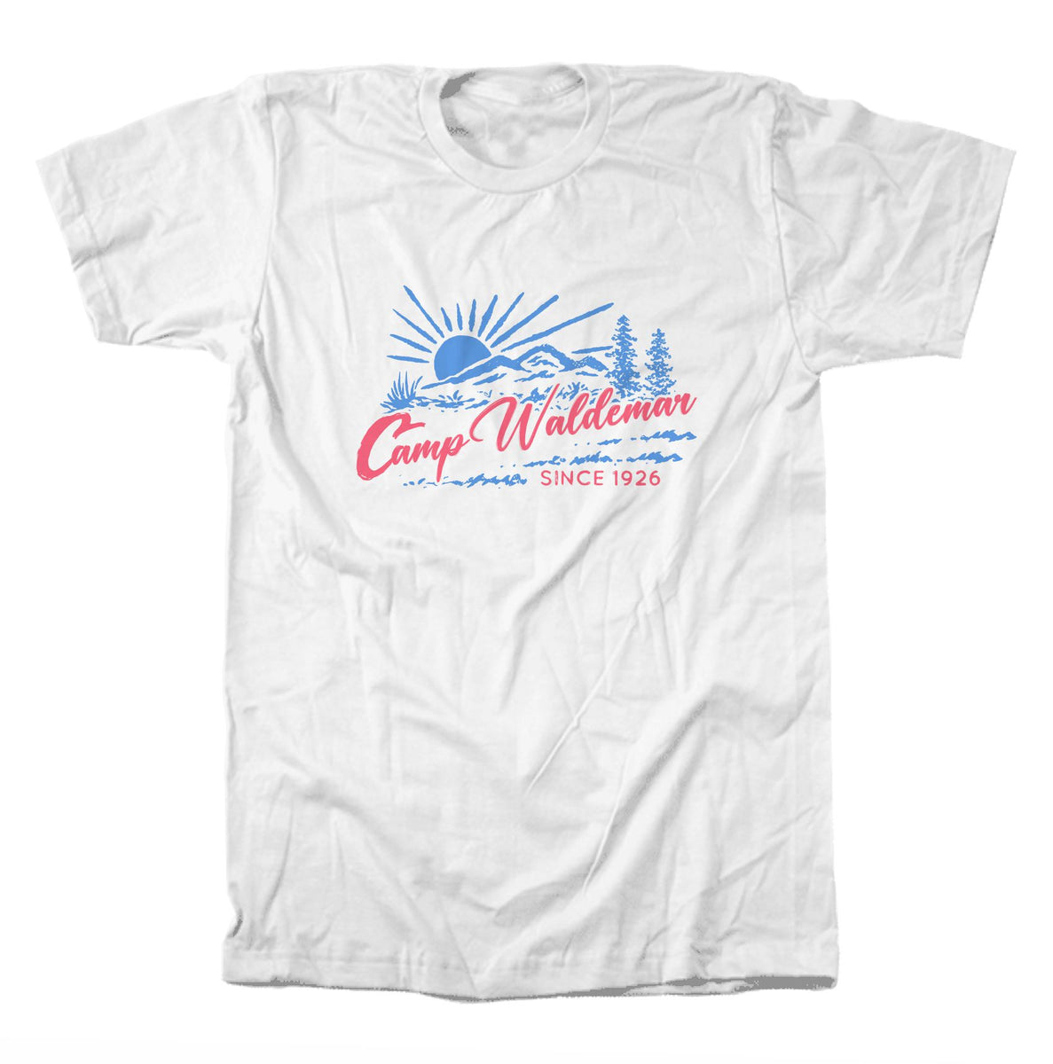 Camp Waldemar Sunrise Scene tshirt Camp Waldemar Store