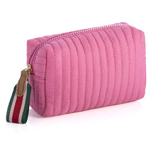 Load image into Gallery viewer, Ezra Quilted Small Cosmetic Pouch