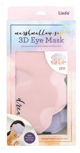 Load image into Gallery viewer, Marshmallow Soft 3D Eye Mask 2 pk