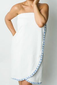 Cabana Ruffle Spa Wrap – Camp Waldemar Store