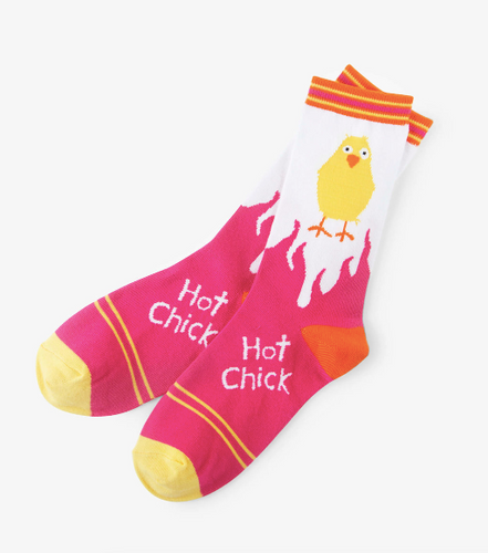 Women's Hot Chick Crew Socks