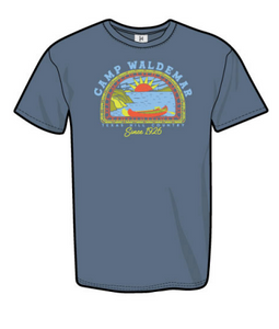 Camp Waldemar River Badge t-shirt
