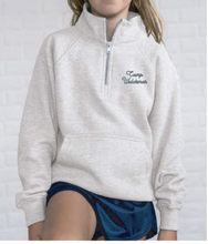 Load image into Gallery viewer, Ladies Boxy 1/2 Zip Pullover