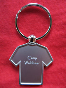 Camp Waldemar T-shirt key chain