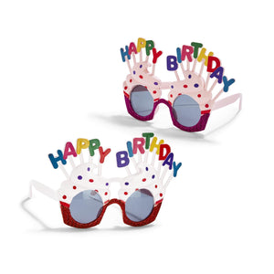 Happy Birthday novelty glasses