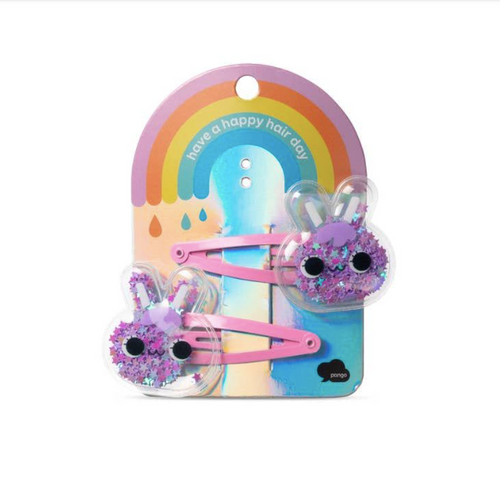 Glitter Shaker Hair Clips