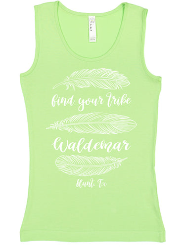 Find Your Tribe youth tank tops