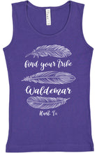 Load image into Gallery viewer, Find Your Tribe youth tank tops