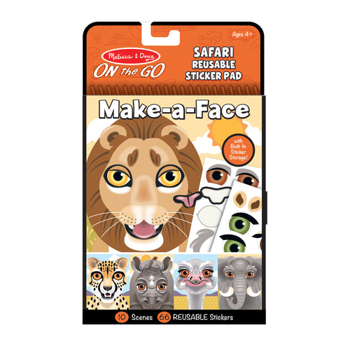 Make-A-Face Reusable Sticker Pad