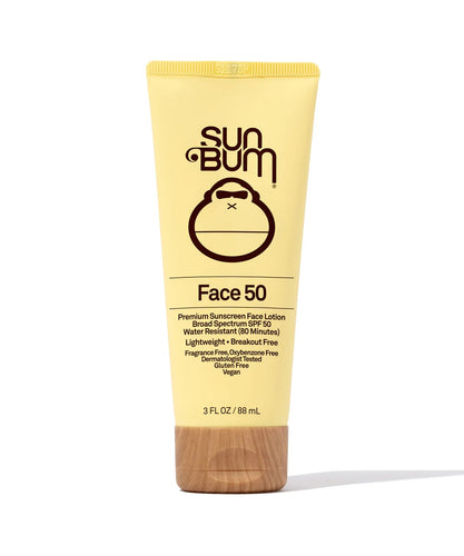 Sun Bum Original SPF 50 Clear Face Sunscreen Lotion